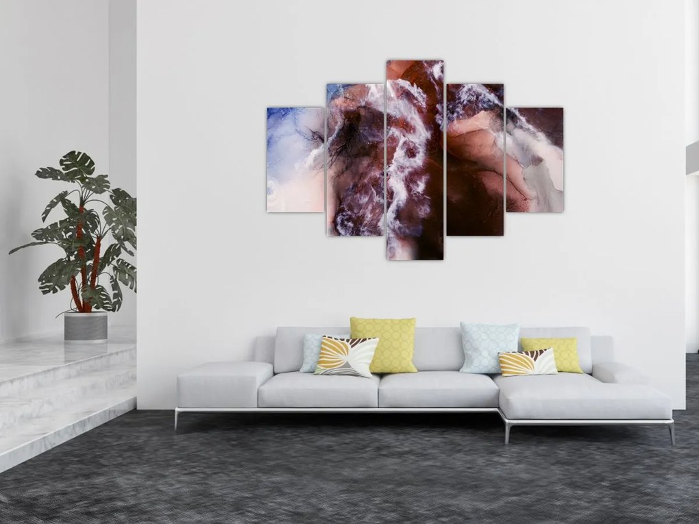 Tablou - Marmură violet N⁰3 (150x105 cm)