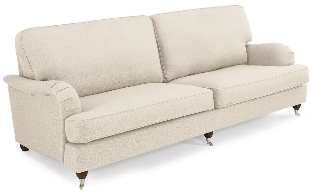 Canapea Bloomington A107Numărul de locuri: 4, 222x95x85cm, Tapiterie, Picioare: Metal, Lemn, Role