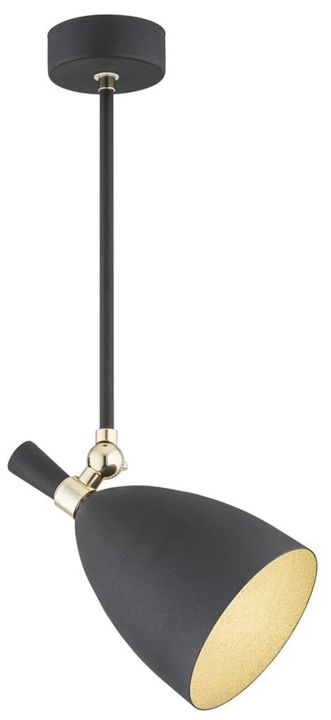 Lustra directionabila design modern CHARLOTTE negru