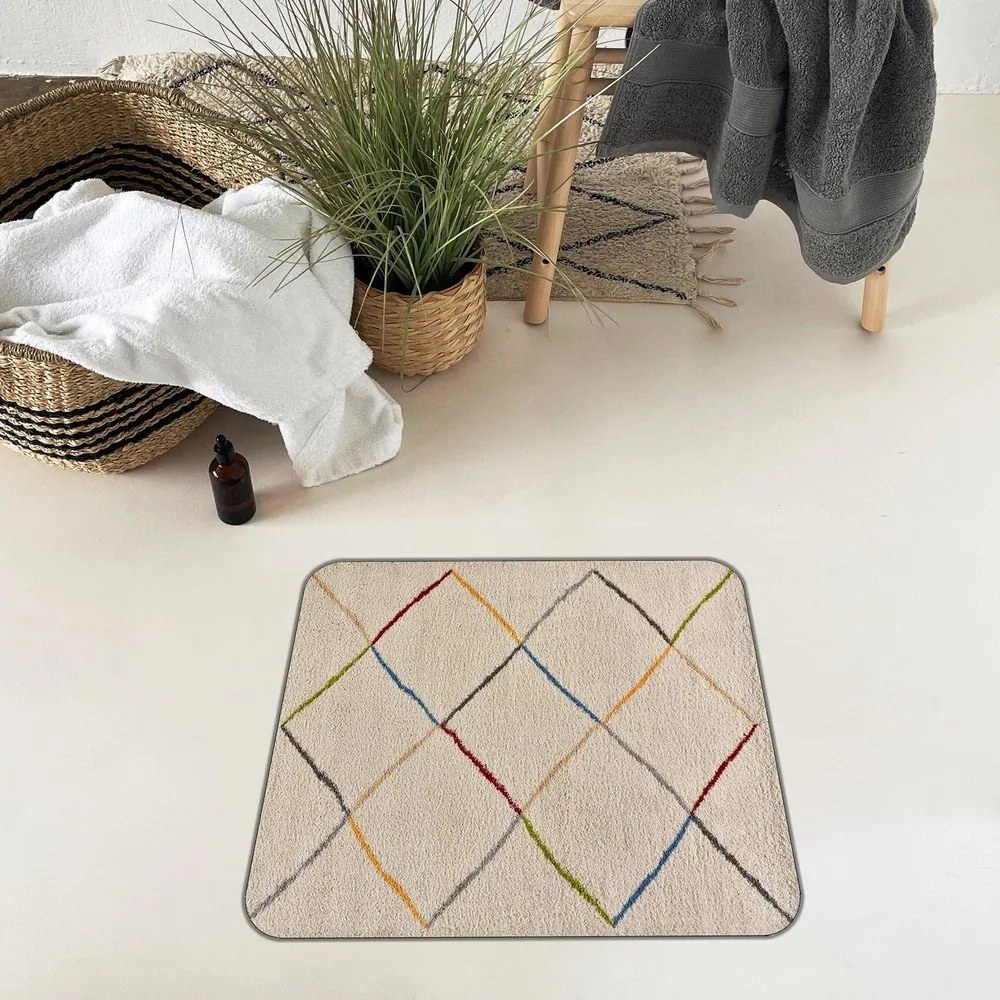 Covorașe de baie bej 2 buc. 60x100 cm – Mila Home