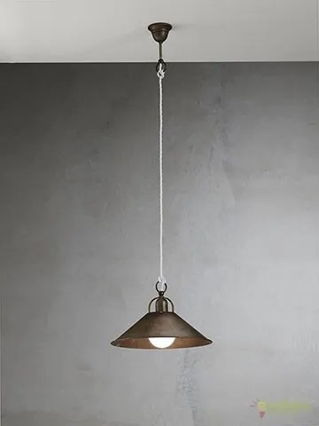 Lustra, Pendul rustic fabricat manual diam.23,5cm Cascina 204.07.OO