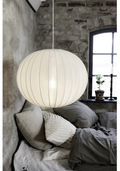 Lustră pe cablu Markslöjd 108792 FORENCE 1xE27/40W/230V d. 50 cm alb