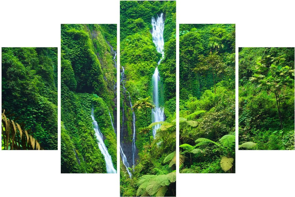 Tablou - Cascada Madakaripura, Java de Est, Indonezia (150x105 cm)