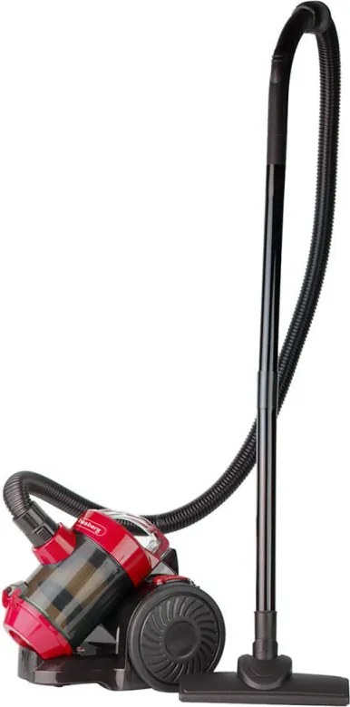La mâna a doua: Aspirator fara sac Rosberg R51001B, 800W, HEPA, Ciclon, 2 L, Accesorii, Rosu