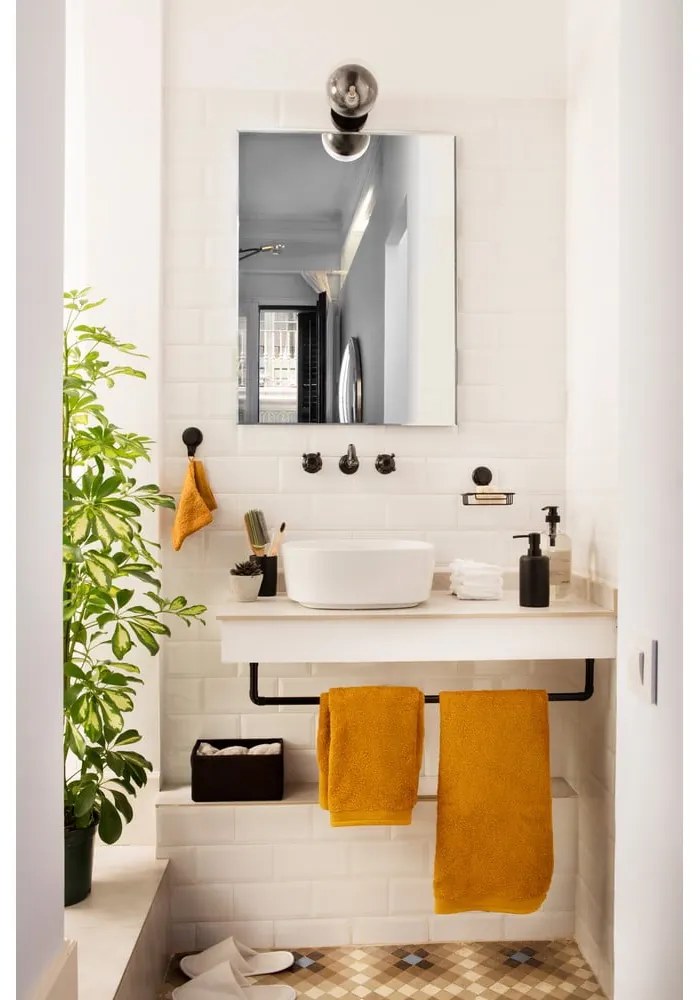 Savonieră autoadezivă de perete Compactor Bestlock Black. negru