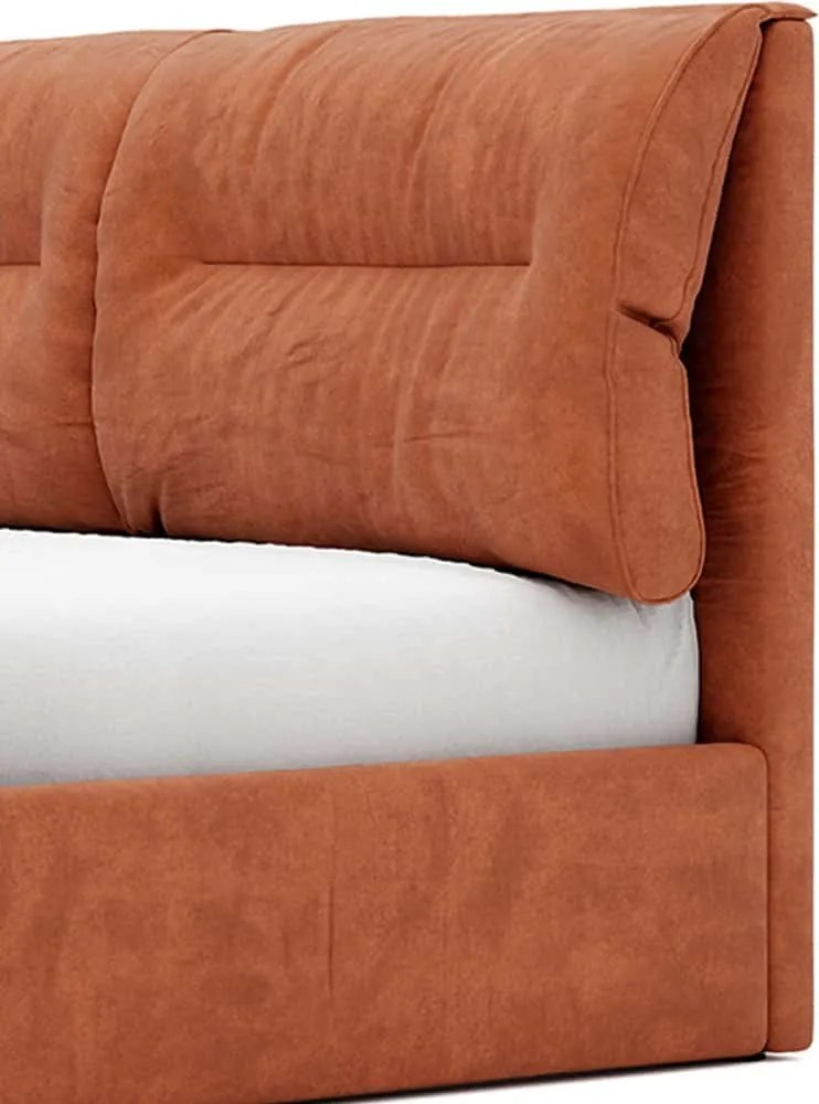 Pat Marsel Tapitat cu Saltea 120/140/160/180x200cm - 120x200