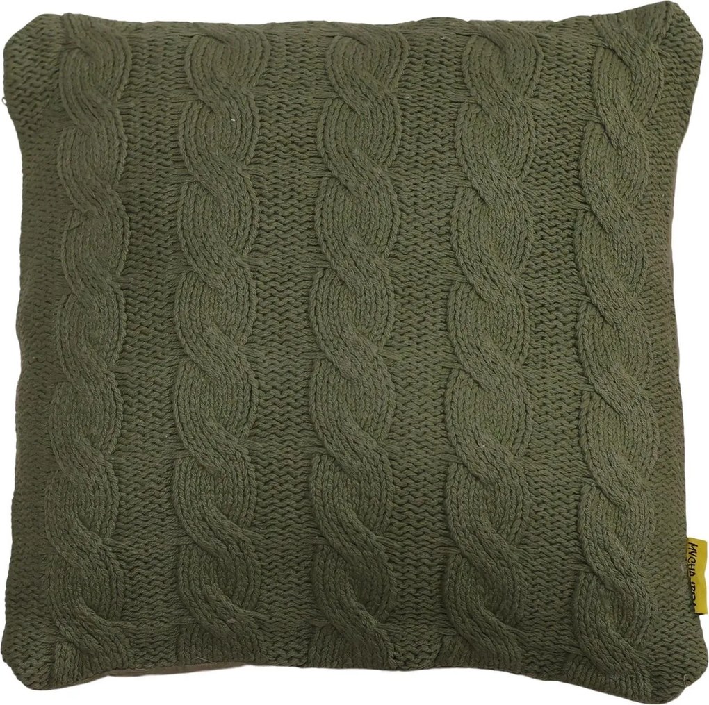 Perna decorativa CABLISS 45x45 cm, verde