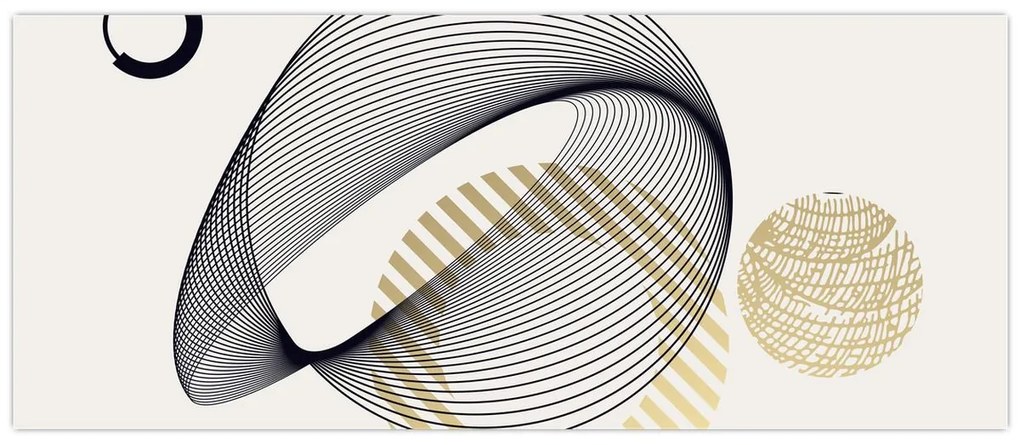 Tablou - Forme geometrice N⁰3 (120x50 cm)