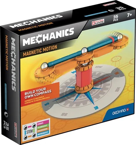 Geomag set magnetic 35 piese Mechanics Magnetic motion, 770