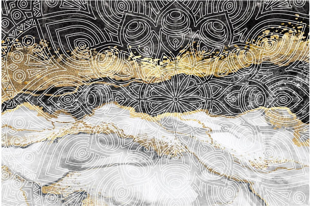 Tablou - Mandala în marmură (90x60 cm)