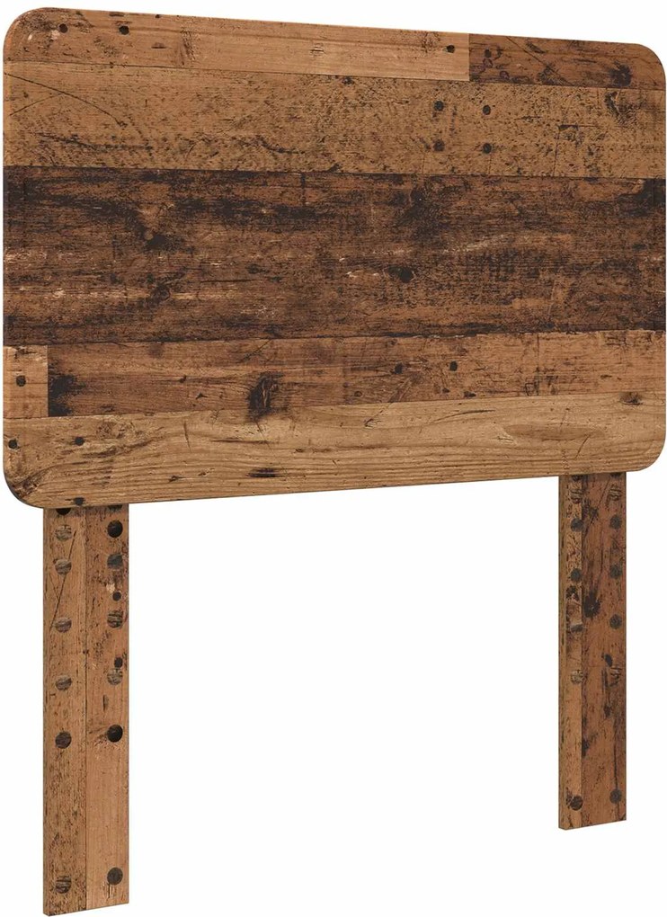 vidaXL Tăblie cap Lemn Vechi 100 cm Lemn compozit