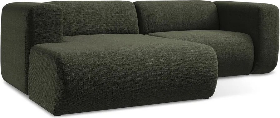 Colțar verde (cu colț pe partea stângă/cu șezlong) Ekahi – Makamii