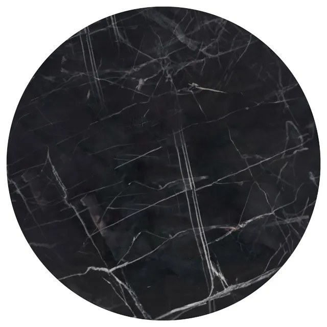 Blat masa Saran marmura negru 70x70x2.5 cm
