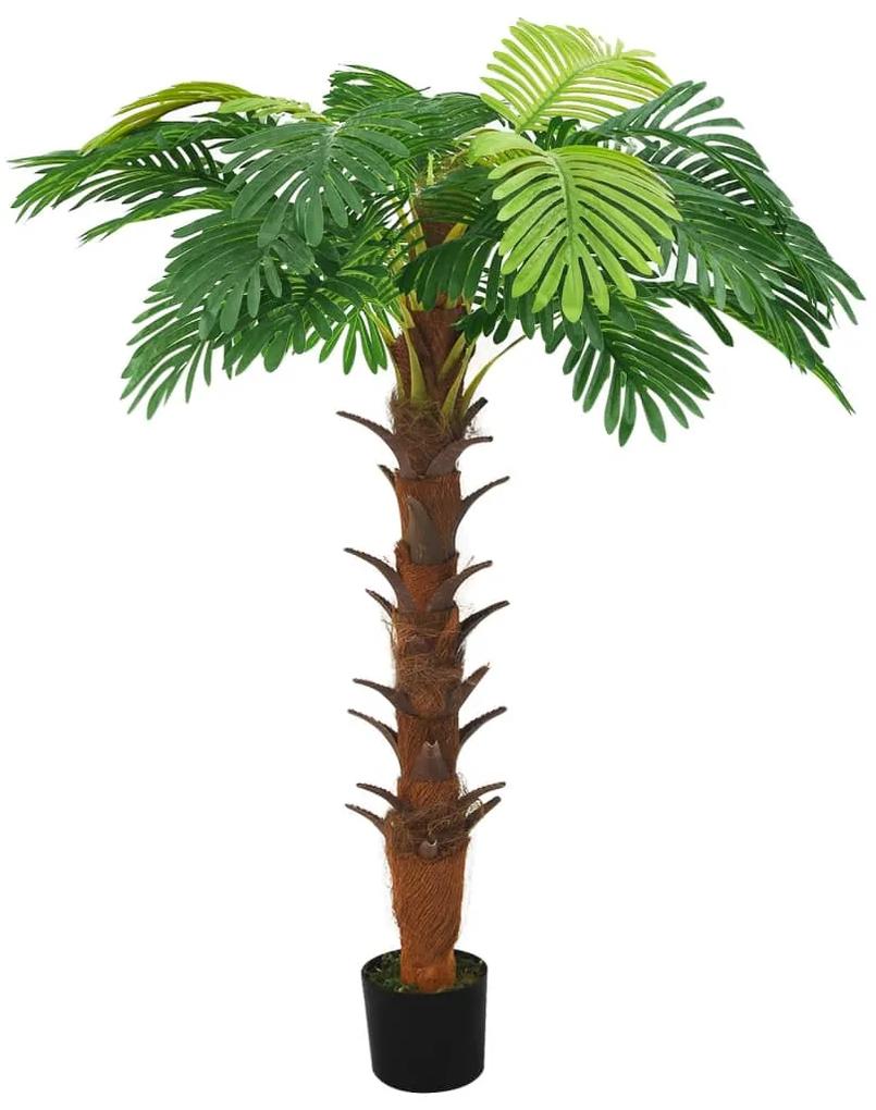 Palmier cycas artificial cu ghiveci, verde, 160 cm 1, 160 cm
