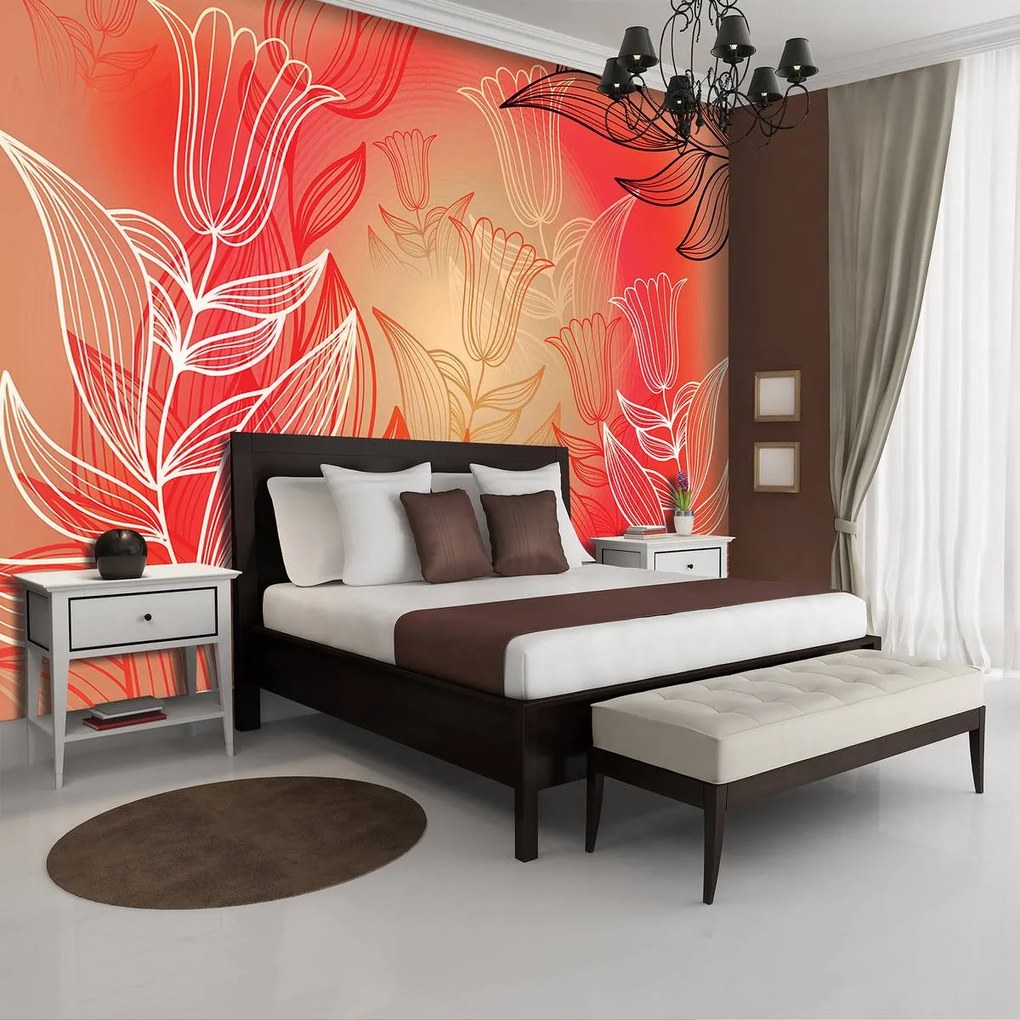 Fototapet - Flori (152,5x104 cm)