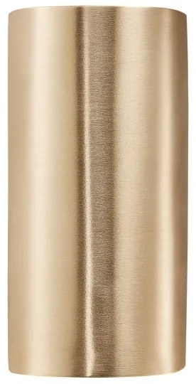 Nordlux - Aplica de exterior CANTO 2xGU10/28W/230V IP44 alamă