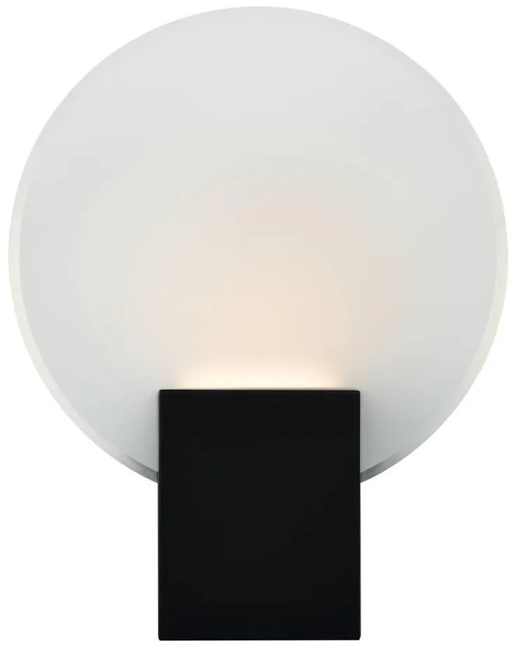 Aplica de perete LED pentru baie IP44 Hester negru 2015391003 NL