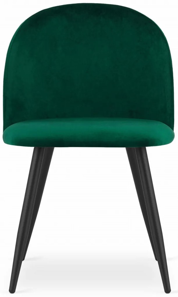 Scaun din catifea verde BELLO