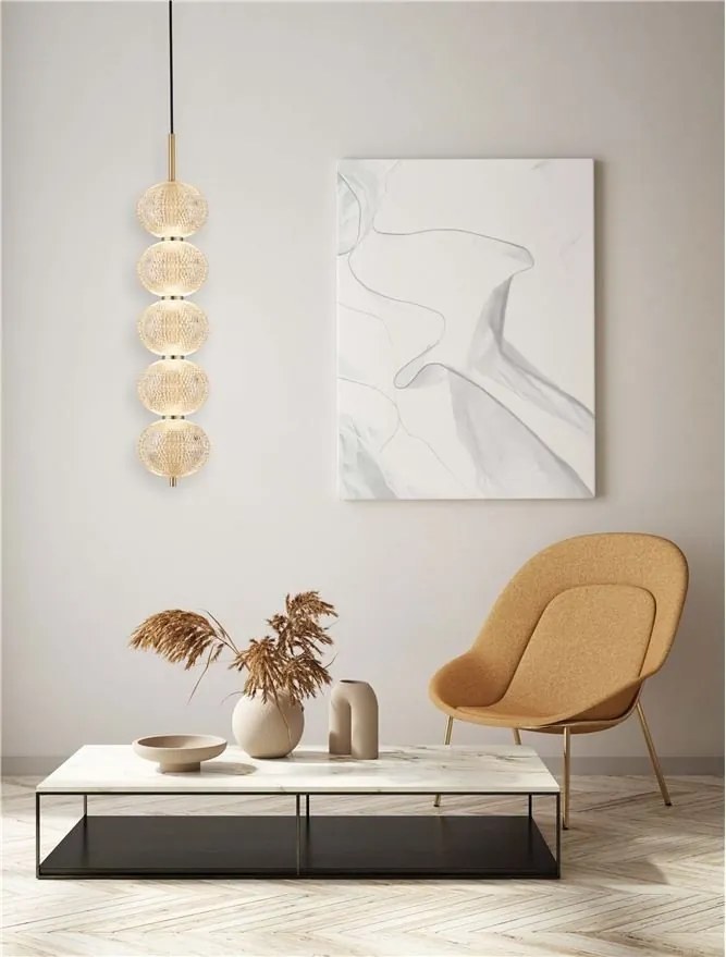 Lustra LED suspendata deosebita design modern KLELIA