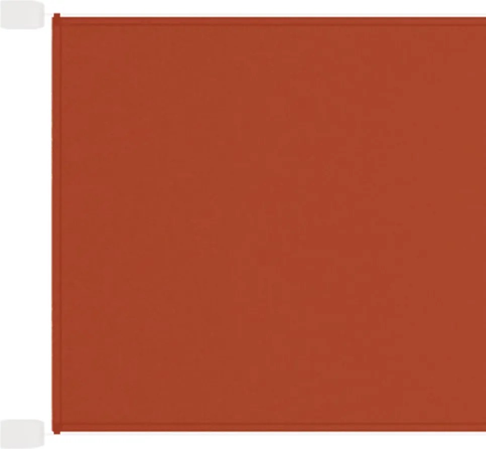 vidaXL Copertină verticală, teracotă, 140x360 cm, țesătură Oxford