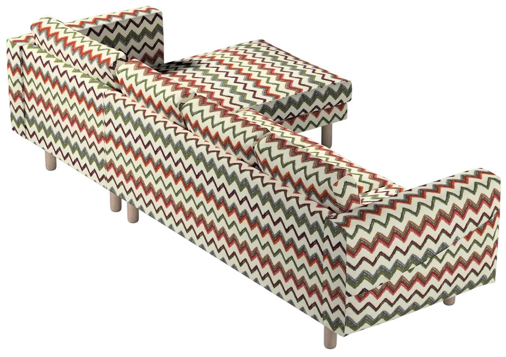 Husă pentru canapeaua Norsborg cu 4 locuri și șezlong Norsborg