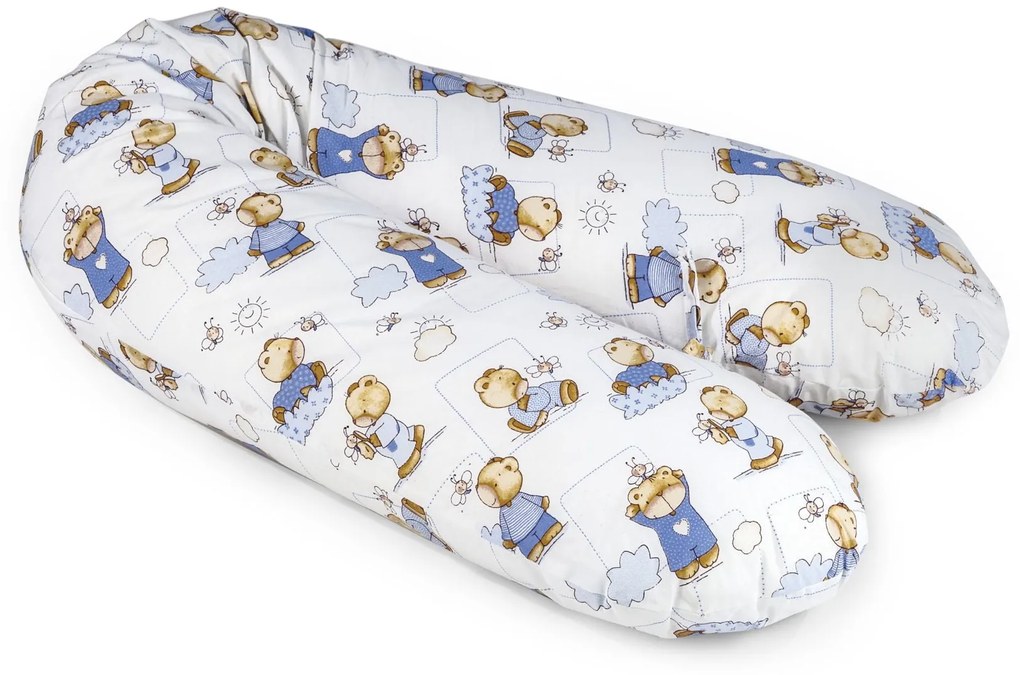 Perna 3 in 1: gravide, alaptat, suport bebe, model Ursuleti