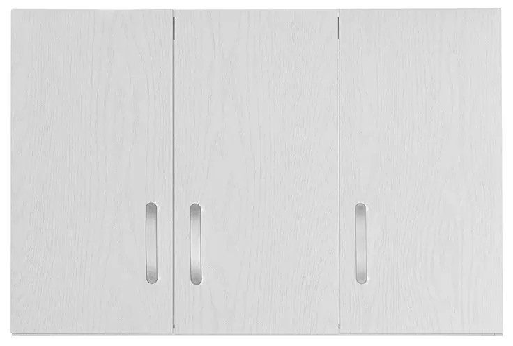 Dulap Zelia 3 usi alb 90x42x60cm