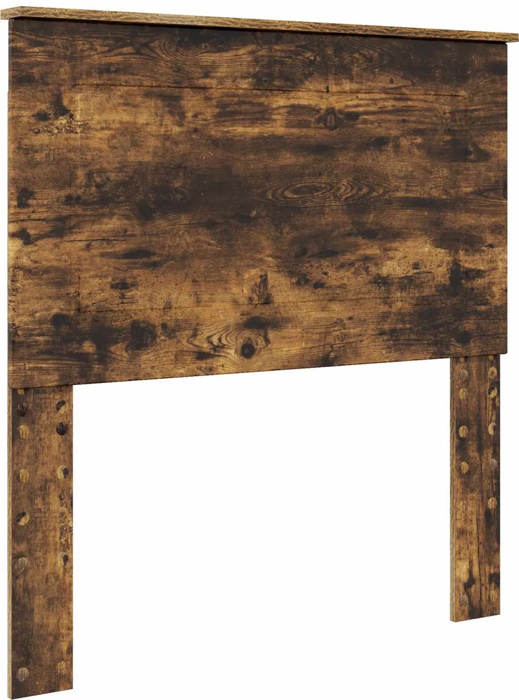 vidaXL Tăblie cap Stejar Afumat Lemn prelucrat