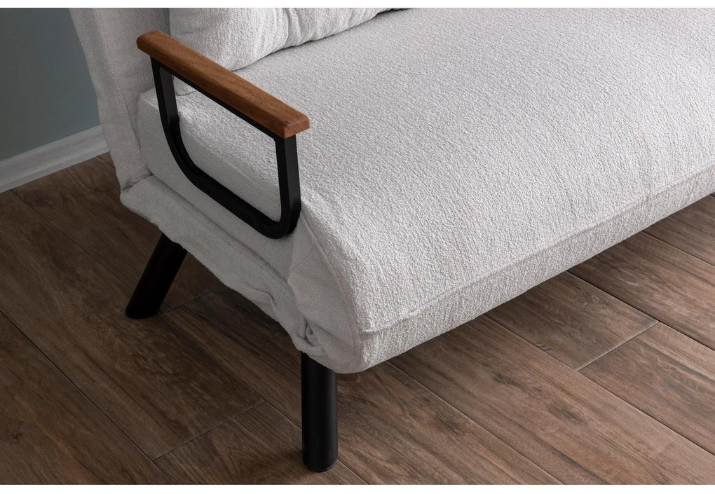 Canapea futon Sandy (alb). 1101768