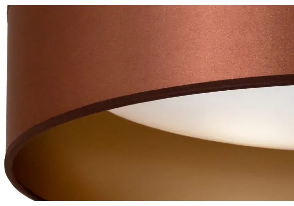 Plafonieră LED Duolla ROLLER LED/24W/230V d. 45 cm cupru/auriu