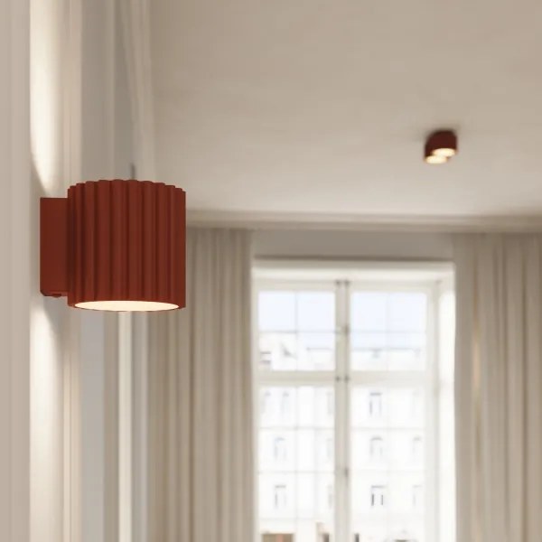 Sollux SL.1803 - Lampă spot AURA 2xGX53/10W/230V portocalie