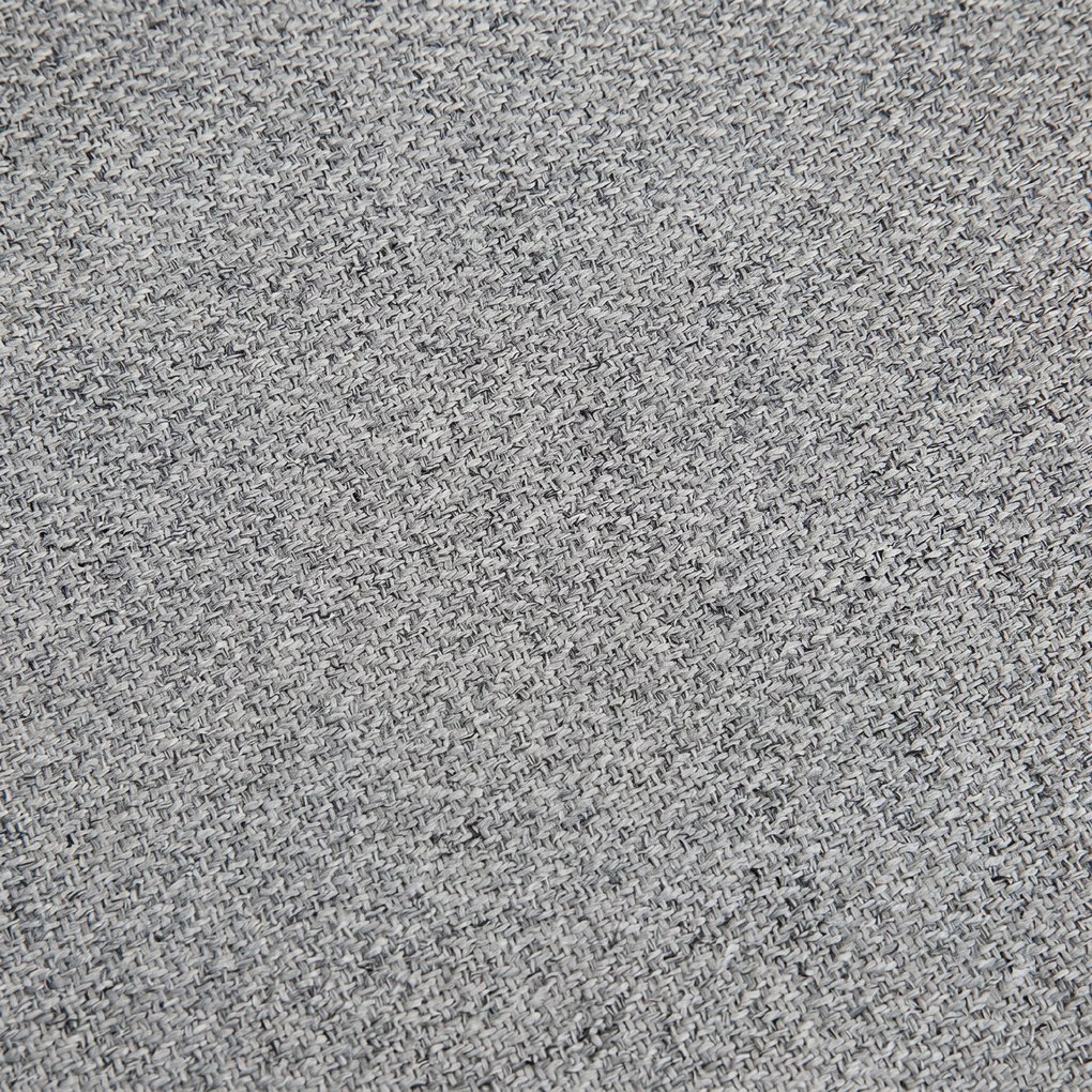 HOMCOM Fotoliu Tapițat din Material Textil cu Pernițe Umplute, Canapea Modernă cu Picioare din Oțel, 76x68x80 cm, Gri