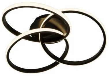 Plafonieră LED dimabilă LED/70W/230V 3000-6500K negru + telecomandă