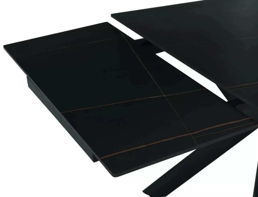 Masa extensibila Norton neagra L160-240xl90 cm
