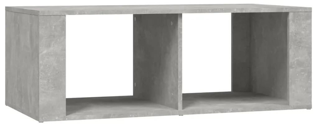 Masuta de cafea, gri beton, 100x50x36 cm, lemn compozit 1, Gri beton