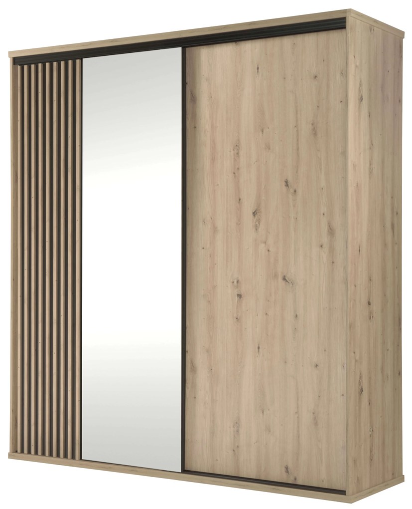 Dulap de haine Claudi 15 (Stejar artisan). 1055498
