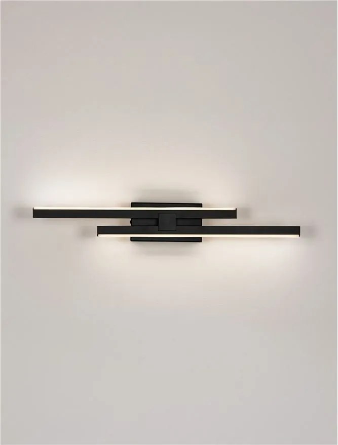 Aplica de perete LED design modern AMICA negru