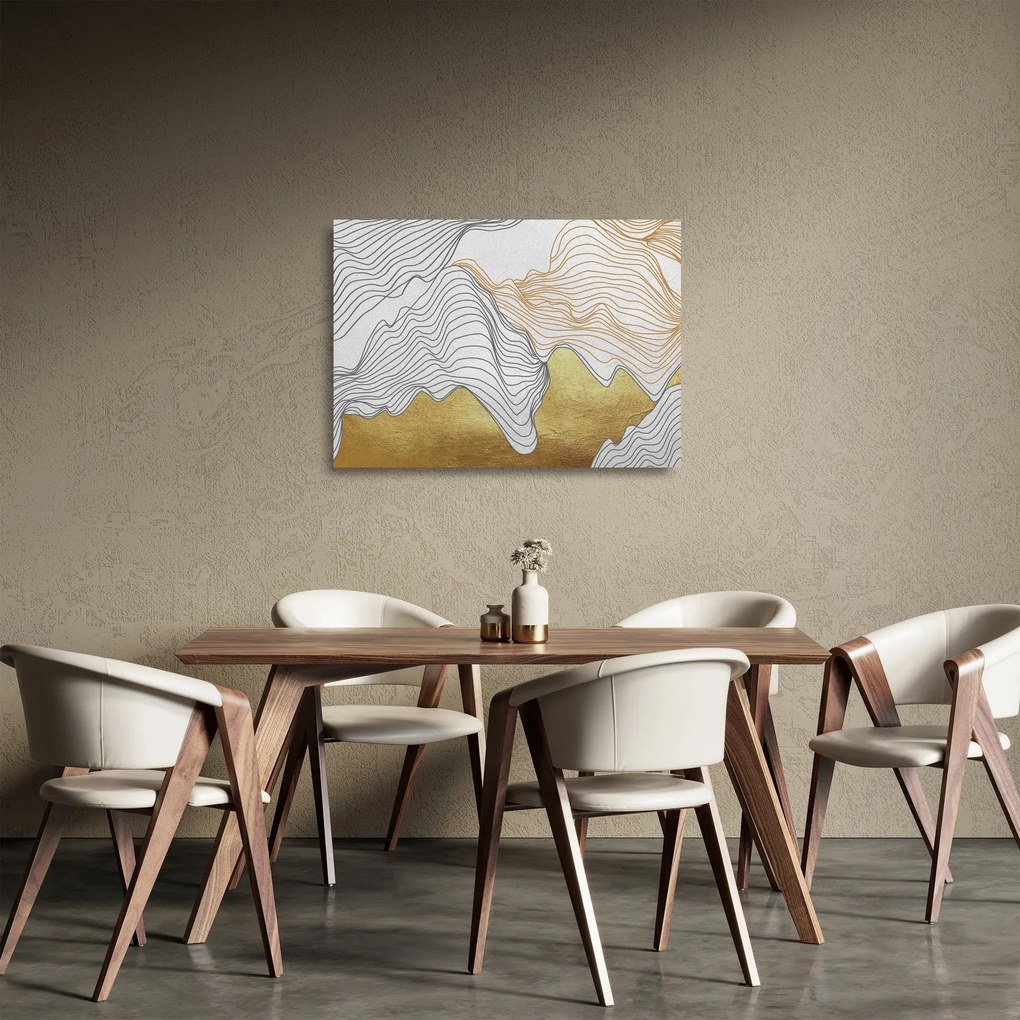 Tablou pe sticlă - Decor III. (70x50 cm)