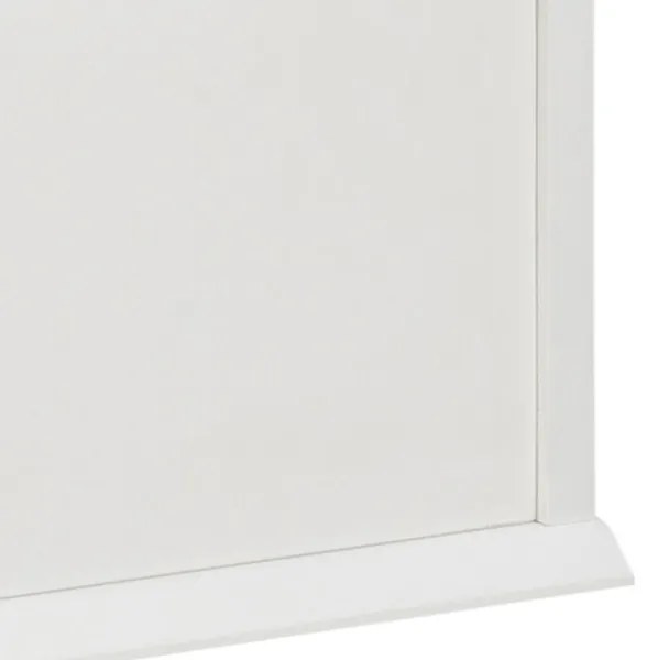 Noptieră CARLY stejar/alb