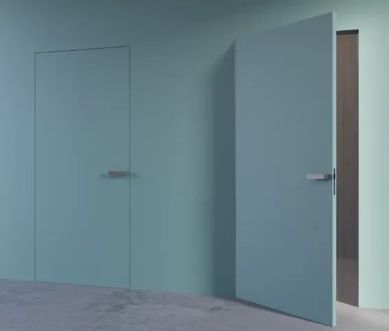 Usa Filomuro   cu toc acuns PORTA HIDE Alb HDF - PORTA Doors 1000, 2070, Deschidere in hol, ST