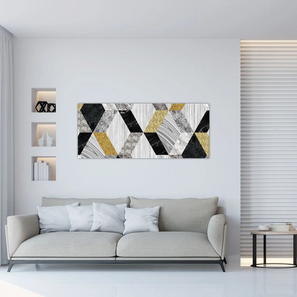 Tablou - Decor texturat (120x50 cm)