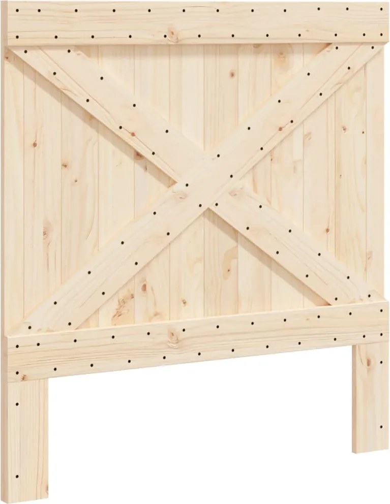 vidaXL Tăblie de pat, 100x104 cm, lemn masiv de pin