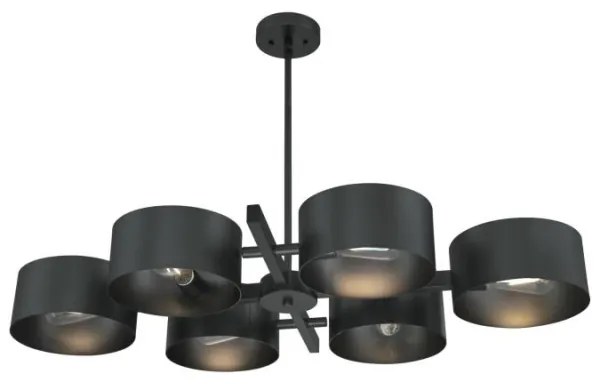 Lustră pe tijă Westinghouse 63688 ZARO 6xE27/60W/230V