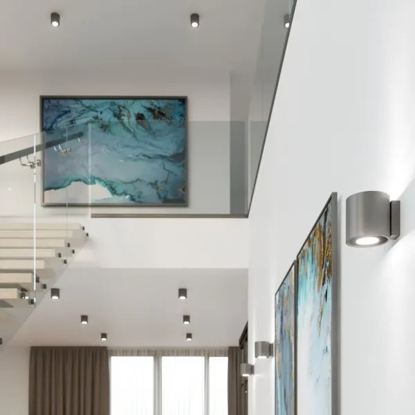 Sollux SL.0566 - Aplica de perete ORBIS 1xG9/40W/230V antracit