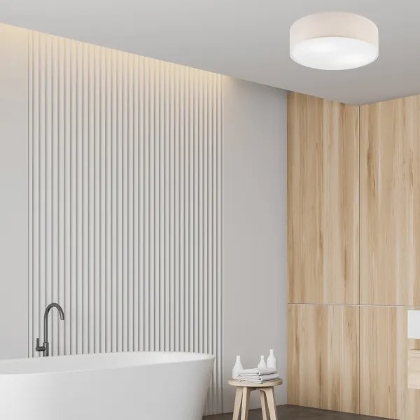 Plafonieră SIRJA DOUBLE 4xE27/15W/230V d. 45 cm crem