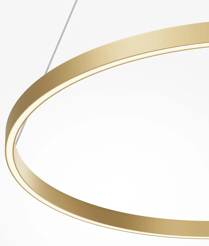 Lustra inelara suspendata LED Rim 80cm alama