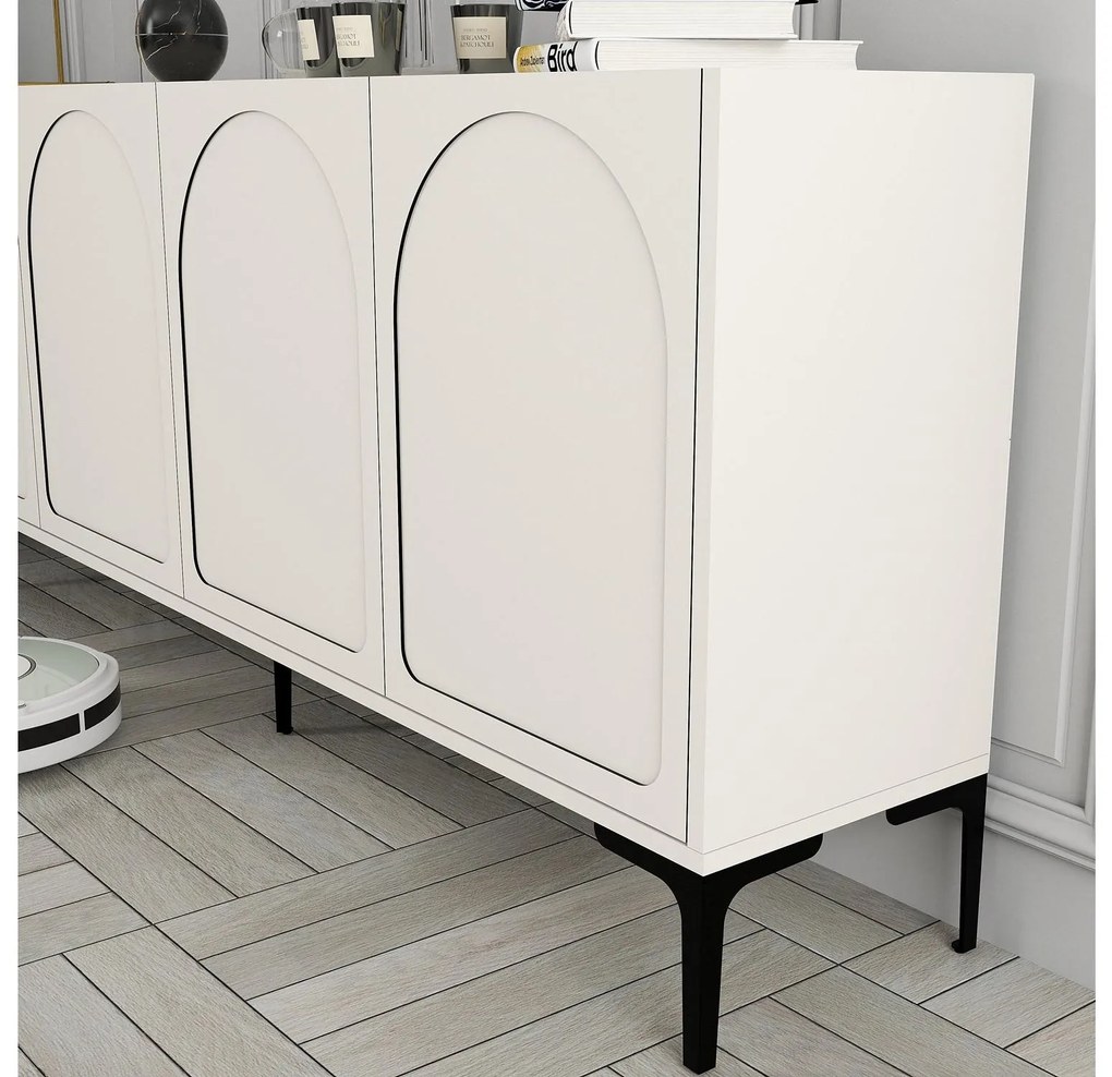 Dulap Bipemu 2 (crem + negru). 1093565