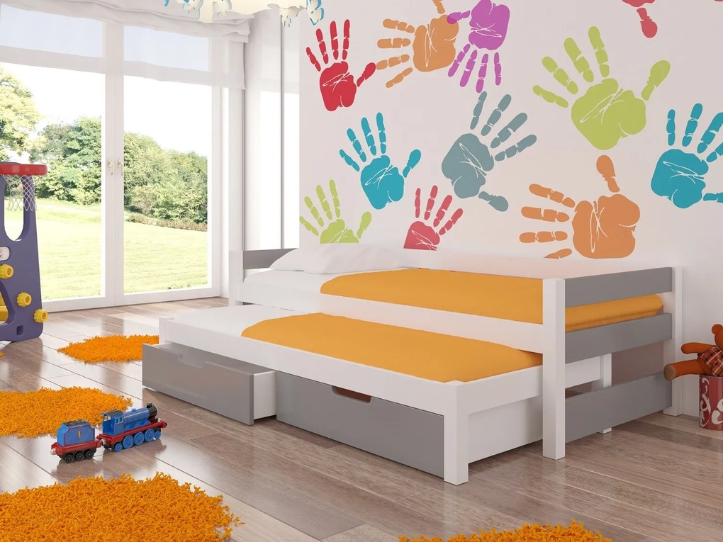 Pat pentru copii, extensibil200x90 cm. Promo -21%. 1052111