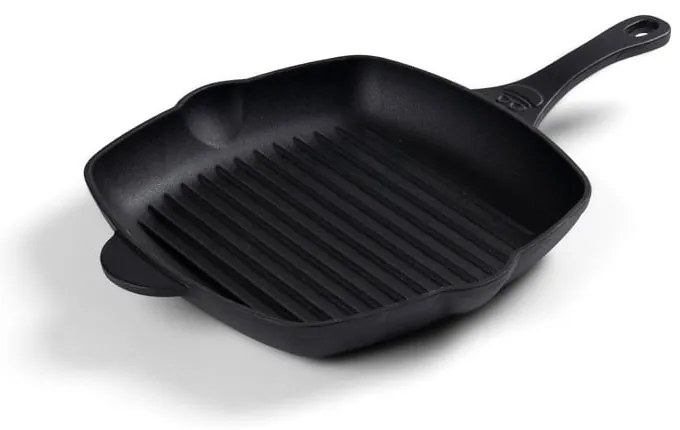 Tigaie de tip grill din fontă 28x28 cm – Holm
