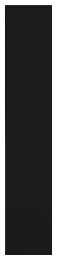 Pantofar, negru, 54x34x183 cm, PAL 22, Negru, 1, Negru
